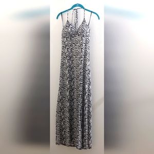 Alyn Page Animal Print Maxi Dress